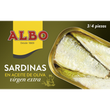 Sardina Aceite Oliva Virgen Albo 85Gr.