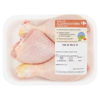 Carrefour Filiera Qualità Fusi Di Pollo X3 Kg 0.45