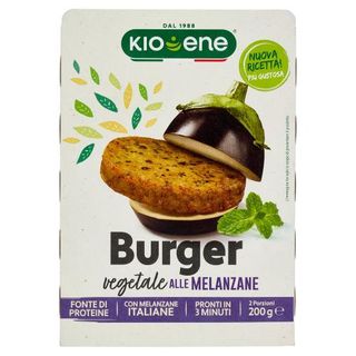Kioene Burger vegatale alle Melanzane 200 g