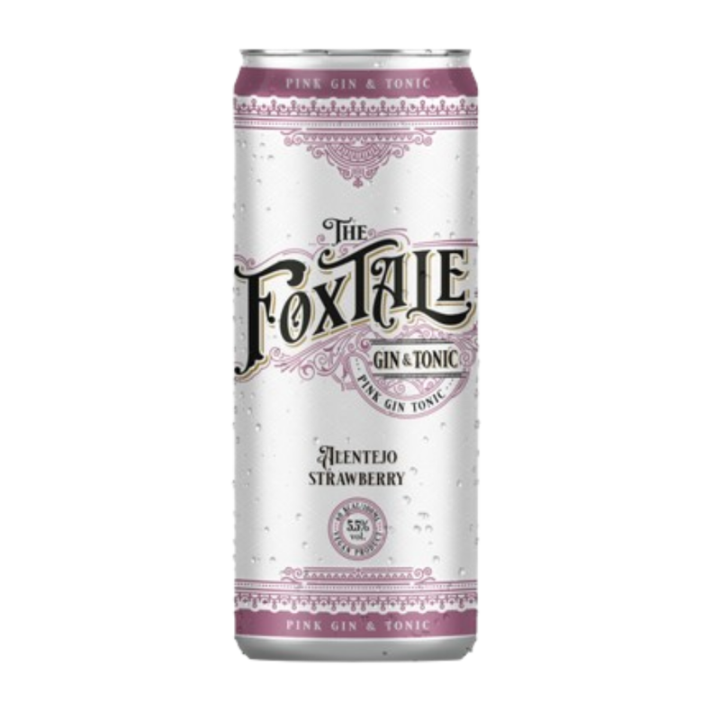 The Foxtale Pink Gin Lata 25cl