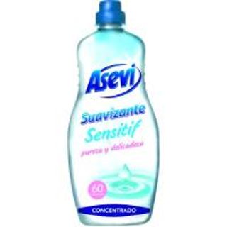 Suavizante Concentrado Sensitif Asevi, Botella 60 Dosis (19987510)