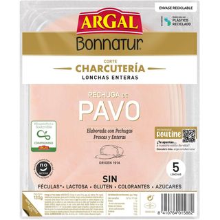 Pechuga De Pavo Rig Argal Bonnatur, Sobre 130 G (16019291)