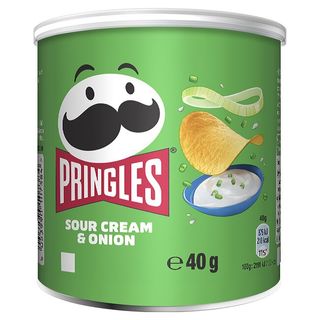 Pringles papas fritas sour cream and onion 40 g