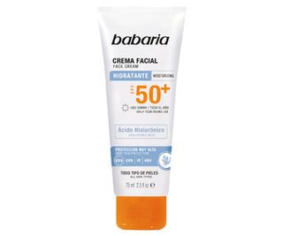 Crema Facial Solar Hialuronico Babaria 75 Ml