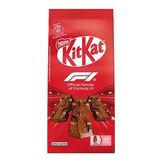 KitKat Macchinine F1 Cioccolato al Latte e Wafer Sacchetto 154g