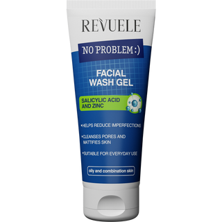 No Problem Gel Limpieza Facial con Ácido Salicílico y Zinc - Revuele - 200 ml 5060565107373