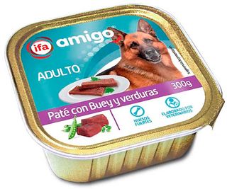 Ifa Amigo Perro Buey Verdura 300 G