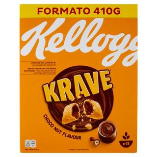 Kellogg's Krave Choco Nut Flavour 410 G