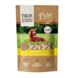 40 g True Origins Bocaditos Pure Adult Freeze Dried Pollo y Pato para perros