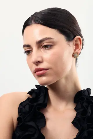 Pendientes Estrella Maxi Dorado