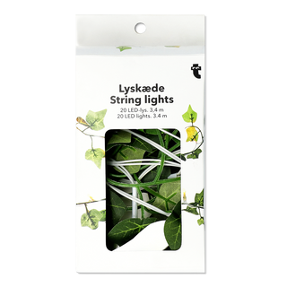 Catena di luci - Con Foglie - 3056160