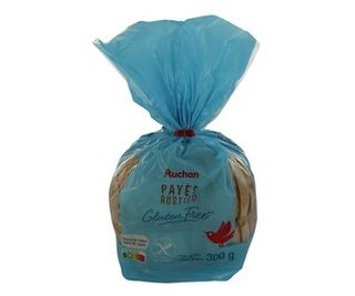 Pan Rústico sin Gluten Producto Alcampo 300 G.