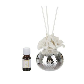 Profumatore sfera con boccioli Beltrami - medio grigio con argento Miro Silver