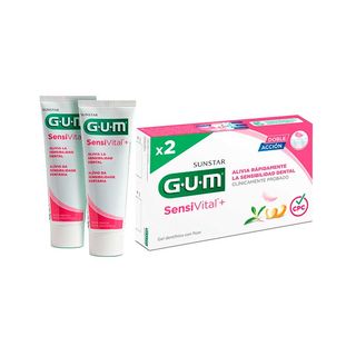 Sensivital + Gel Dentifrico 2X75 Ml Gum (7630019903363)