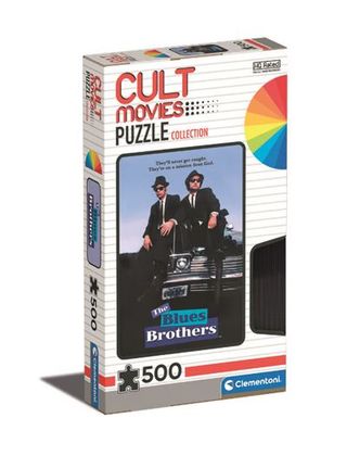 Puzzle 500 Hqc Cult Movies Blue(18) (8005125351091)