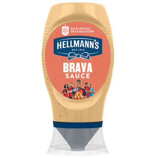 Hellmann's Salsa Brava Bocabajo 250ml sin gluten.