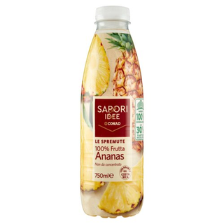 SAPORI & IDEE CONAD Le Spremute 100% Frutta Ananas 750 ml - 8003170086159