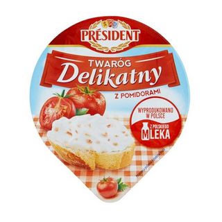 President Twaróg Delikatny z pomidorami 280 g