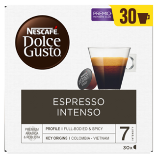 Espresso Intenso Dolce Gusto 30 Uds.