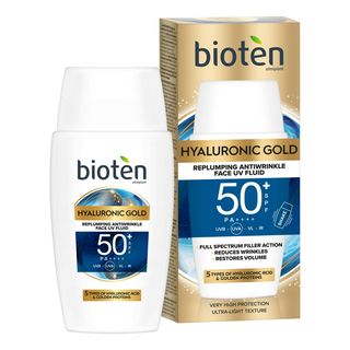 Fluído Uv Facial Hyaluronic Gold SPF50 Bioten 50Ml (306705)
