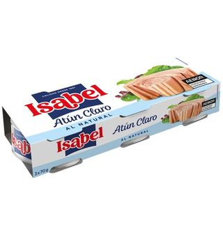 Atún Claro Isabel Natural 3 Uds.