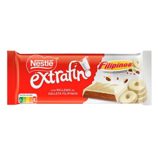 Nestlé Extrafino Tableta Chocolate con Leche y Filipinos Blanco 84g