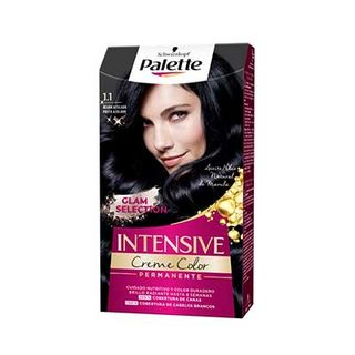 Tinte Negro Azulado Palette Intensive Creme Nº 1,1 Caja 1 Ud Nº 1.1 Negro Azulado (8410436171052)