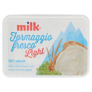 Milk Formaggio fresco Light 200 g - 8034066601019