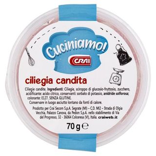 Crai Cuciniamo! ciliegia candita 70 g
