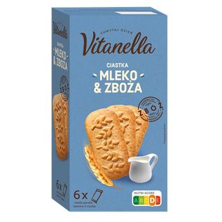 Vitanella Ciaska śniadaniowe Mleko & Zboża, 300 g