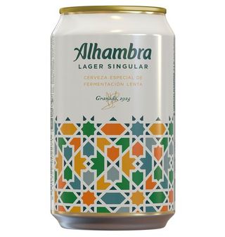 Cerveza Alhambra Especial Lata 33 Cl