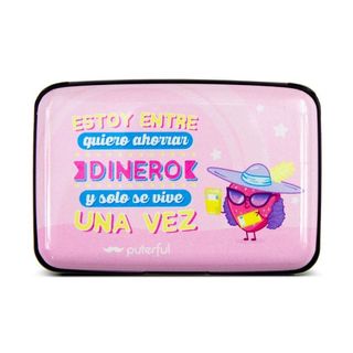 Tarjetero Rígido - Puterful by Primor - Azul 8436544264417