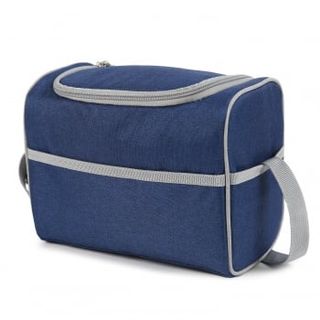 Bolsa De Almuerzo De Poliéster Carrefour Home Zack - Azul