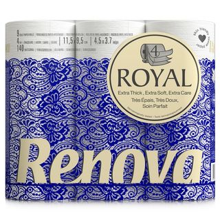 Renova Papel Higiénico 4 Folhas Branco embalagem 9 unidades - 28022100102