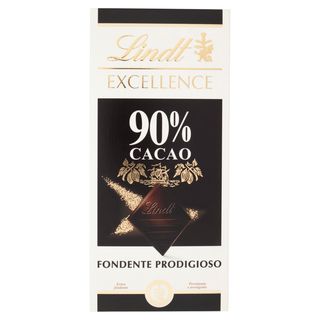 Lindt Excellence Tavoletta Cioccolato Fondente 90% 100 G