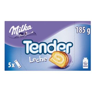 Barrita Tender Leche Milka 185 G
