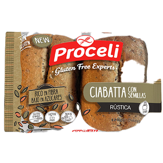 Ciabatta Rustica Con Semillas Proceli 120 G
