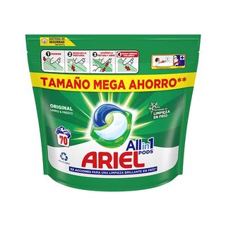 Capsulas Original 70 Unidades Ariel (8006540790786)