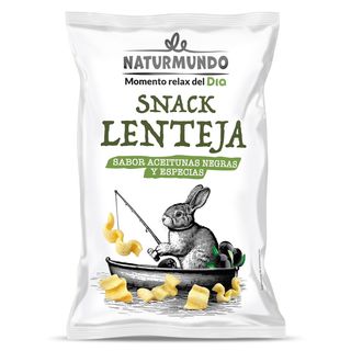 Snack De Lenteja Sabor Aceituna Negra Y Especias Dia Naturmundo 95 G