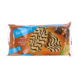 Tortita Maiz Choco Negro Bicentury 90 G