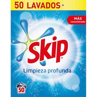 Detergente En Polvo Skip Clean, Maleta 50 Dosis (25880501)