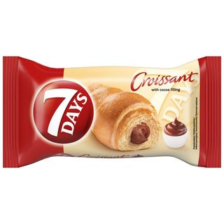 7Days Croissant rogalik z ciasta francuskiego z nadzieniem kakaowym 60 g