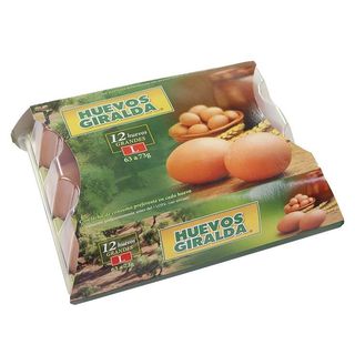 GIRALDA Huevos L Grandes, 12Ud