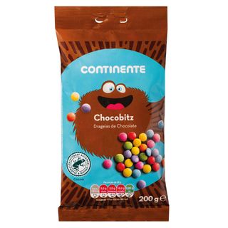 Drageias de Chocolate de Leite Continente (emb. 200 gr)