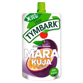 Tymbark Mus owocowy jabłko-banan-marakuja-cytryna, 200 g
