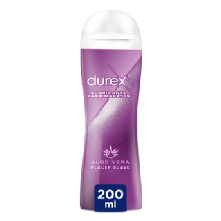 Durex Lubricante y Gel de Masaje Suave con Aloe Vera 200ml