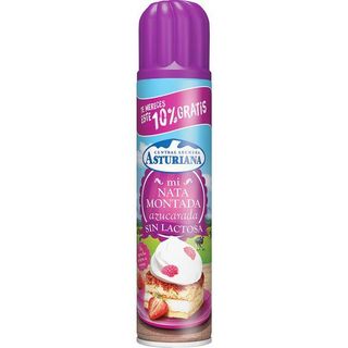 Nata Montada Azucarada Sin Lactosa Asturiana, Spray  275 Ml (19457126)
