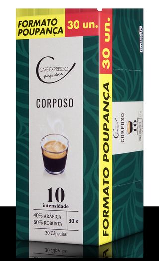 Cápsulas de Café Corposo Pingo Doce 30UN Pingo Doce 30UN