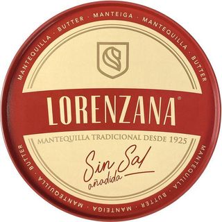 Mantequilla Sin Sal Lorenzana, Lata 250 G (12465886)