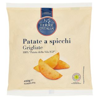 Terre D'Italia Patate A Spicchi Grigliate Surgelato 450 G